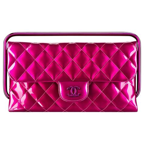 chanel pink clutch bag|vintage Chanel clutch bags.